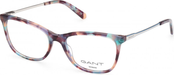 Gant GA4104 Eyeglasses, 092 - Coloured Havana / Shiny Palladium