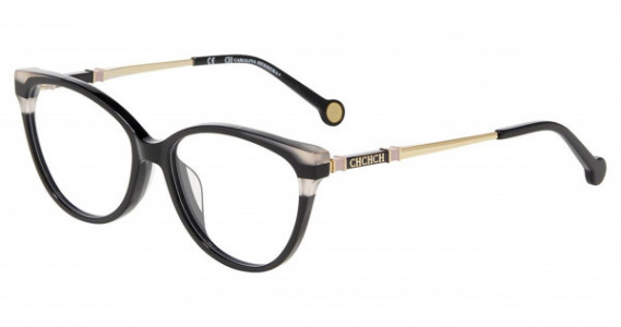 Carolina Herrera VHE851K Eyeglasses, Black 700Y
