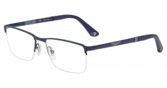 Police VPLA59 Eyeglasses, Blue