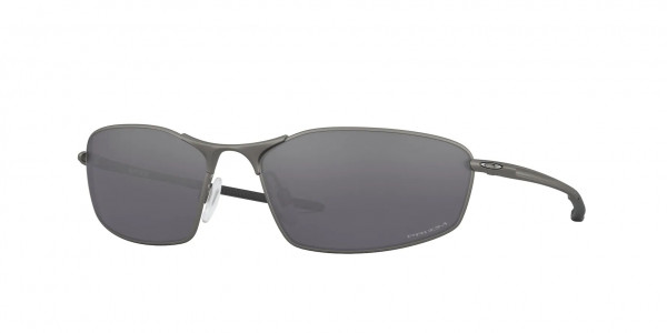 Oakley OO4141 WHISKER Sunglasses, 414101 WHISKER CARBON PRIZM BLACK (BLACK)