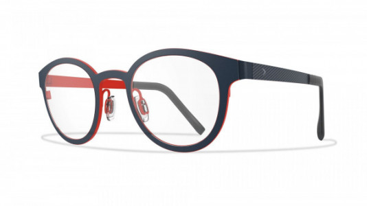 Blackfin Sefton Eyeglasses, C1011 - Blue/Red
