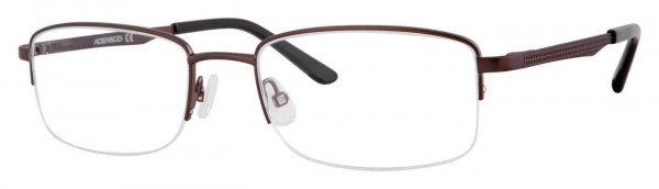 Adensco AD 124 Eyeglasses, 0R80 MATTE RUTHENIUM