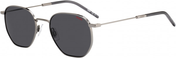 HUGO Hugo 1060/S Sunglasses, 0KJ1 Dark Ruthenium