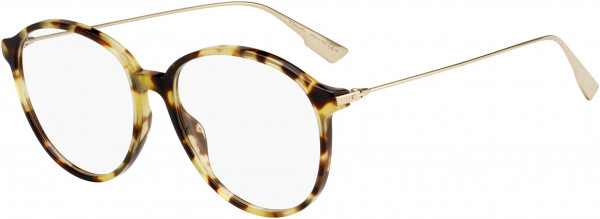 Christian Dior Diorsighto 2 Eyeglasses, 0SX7 Light Havana