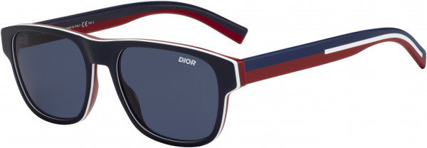 Dior Homme Diorflag 2 Sunglasses, 0737 Blue Multi Color
