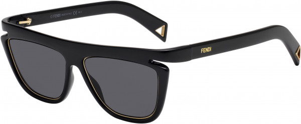 Fendi Fendi 0384/S Sunglasses, 0807 Black