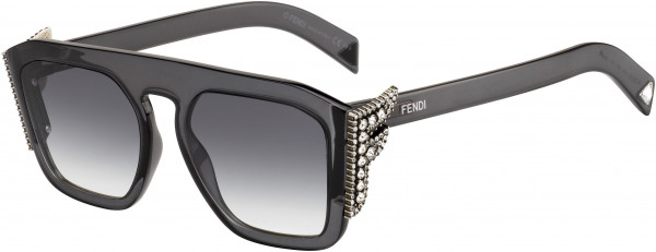 Fendi Fendi 0381/S Sunglasses, 0KB7 Gray