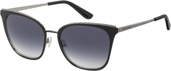Juicy Couture JU 609/G/S Sunglasses, 0003 MATTE BLACK