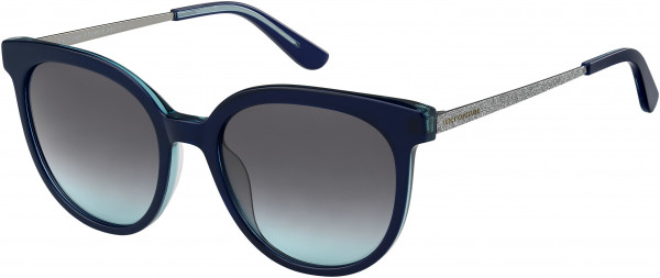 Juicy Couture Juicy 610/G/S Sunglasses, 0QM4 Crystal Blue