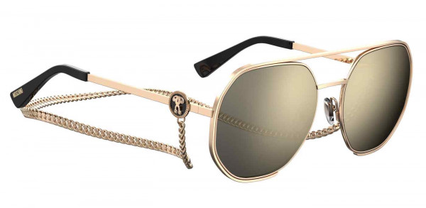 Moschino MOS052/S Sunglasses, 0000 ROSE GOLD