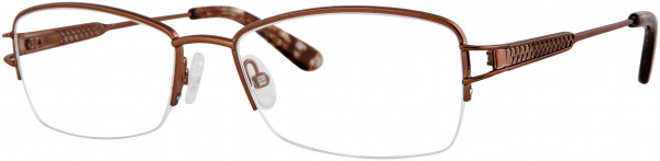 Saks Fifth Avenue Saks 324/T Eyeglasses, 0TUI Light Brown