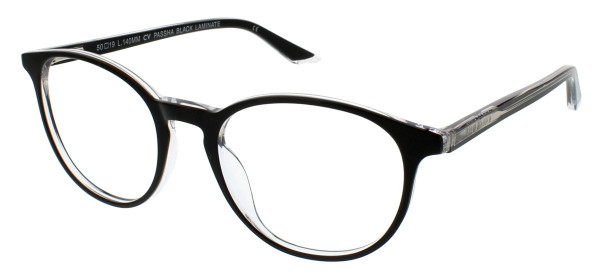 Steve Madden PASSHA Eyeglasses, Black Laminate