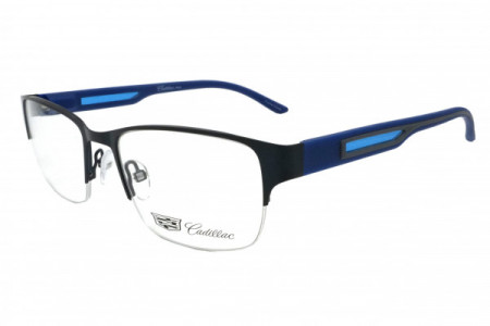 Cadillac Eyewear CC482 LIMITED STOCK AVAILABLE Eyeglasses, Navy Blue