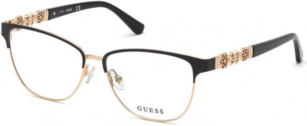 Guess GU2833 Eyeglasses, 002 - Matte Black