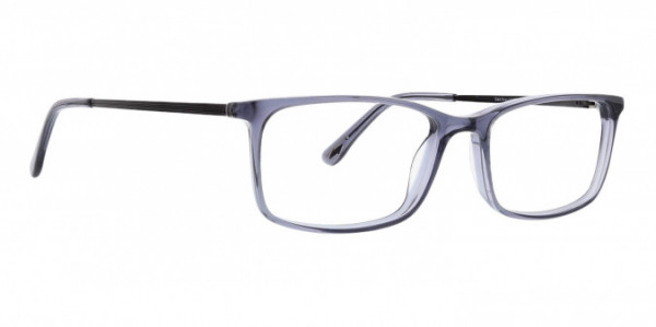 Argyleculture Domino Eyeglasses, Grey/Dark Grey