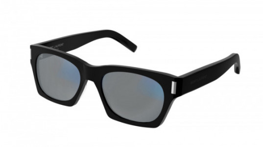 Saint Laurent SL 402 Sunglasses, 013 - BLACK with GREY lenses