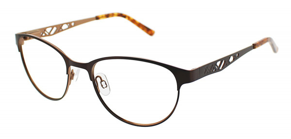 Junction City CLEARVISION TAMPA Eyeglasses, Brown