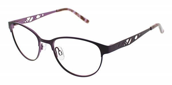 Junction City CLEARVISION TAMPA Eyeglasses, Purple