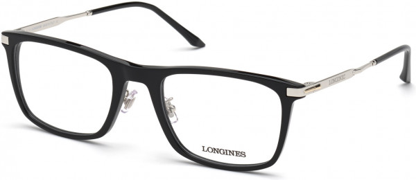 Longines LG5014-H Eyeglasses, 001 - Shiny Black