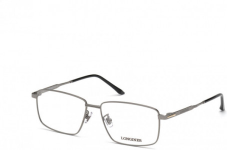 Longines LG5017-H Eyeglasses, 008 - Shiny Gunmetal