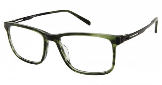 TLG LYNU044 Eyeglasses, C03 OLIVE HORN