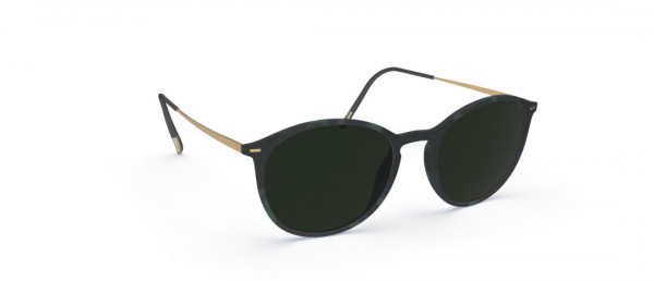 Silhouette Sun Lite Collection 4079 Sunglasses, 5540 SLM POL Green