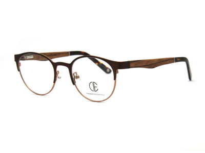 CIE SEC700 Eyeglasses, CAFE BROWN/SILVER (2)