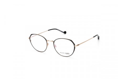 William Morris WM50170 Eyeglasses, BLACK/RSE GOLD (C1)
