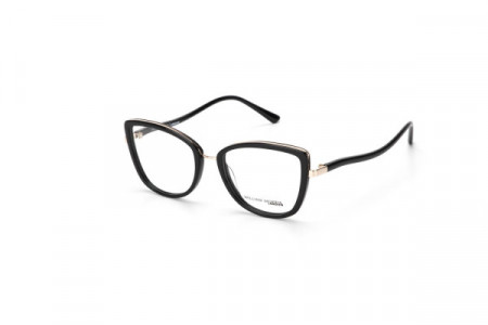 William Morris WM50164 Eyeglasses, BLACK/GOLD (C2)