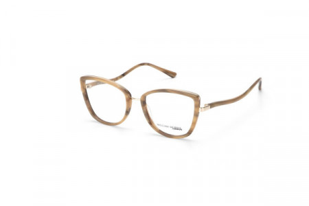 William Morris WM50164 Eyeglasses, BROWN/GOLD (C3)