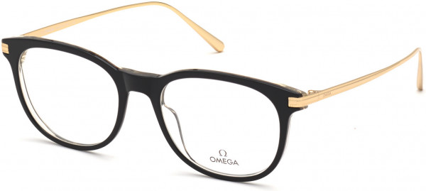 Omega OM5013 Eyeglasses, 005 - Black/other