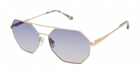 Buffalo BWS010 Sunglasses, Gold / Blue (GLD)