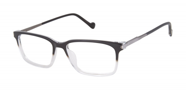 MINI 765002 Eyeglasses, BLACK/CRYSTAL - 10 (BLK)