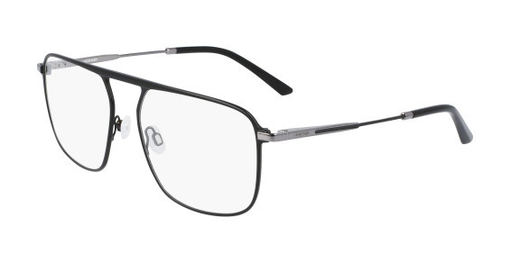 Calvin Klein CK21103 Eyeglasses, (001) MATTE BLACK/GUNMETAL