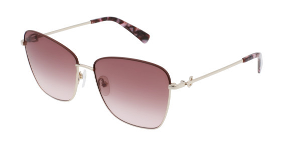 Longchamp LO153S Sunglasses, (738) GOLD/BROWN