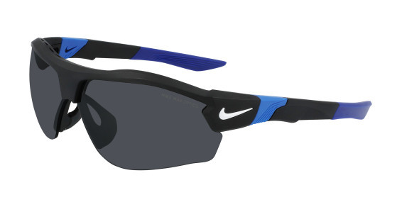 Nike NIKE SHOW X3 DJ2036 Sunglasses, (010) BLACK/GREY-SILVER FLASH