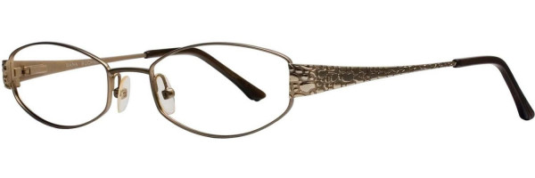 Dana Buchman Mavis Eyeglasses, Dark Cashmere
