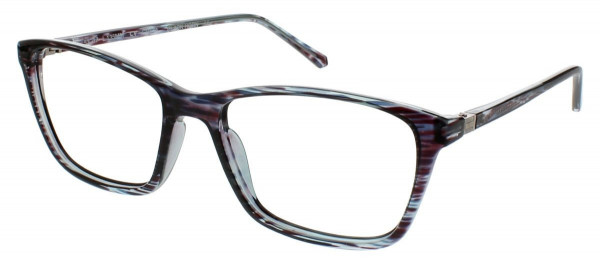 BCBGMAXAZRIA GRETA Eyeglasses, Black Horn