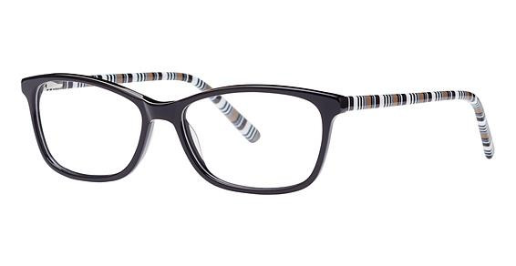 Elan 3043 Eyeglasses, Black/Beige