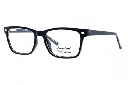 Practical Tiller Eyeglasses, Black