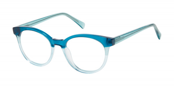 gx by Gwen Stefani GX074 Eyeglasses, Teal (TEA)