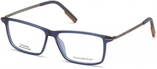 Ermenegildo Zegna EZ5204 Eyeglasses, 090 - Shiny Blue