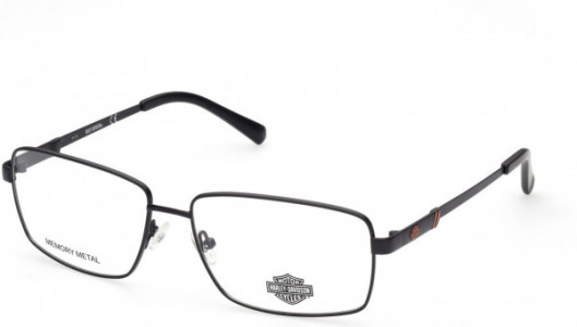 Harley-Davidson HD0855 Eyeglasses, 002 - Matte Black