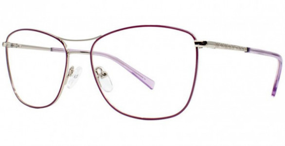 Cosmopolitan Tessa Eyeglasses, SSilver/Purp