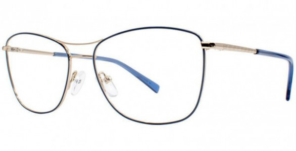 Cosmopolitan Tessa Eyeglasses, SGld/Blue