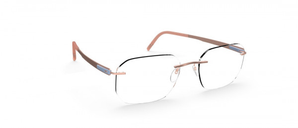 Silhouette Blend KX Eyeglasses, 3530 Rose Dove