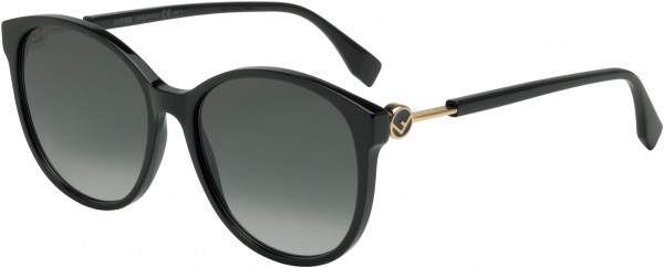 Fendi Fendi 0412/S Sunglasses, 0807 Black