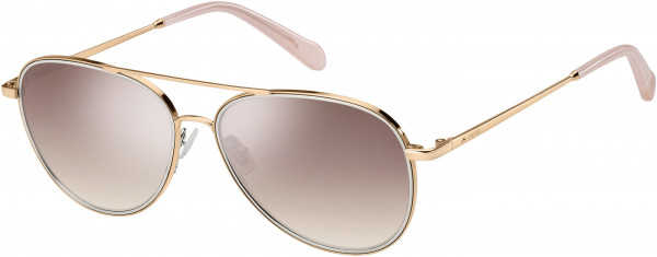 Fossil FOS 2096/G/S Sunglasses, 0000 ROSE GOLD