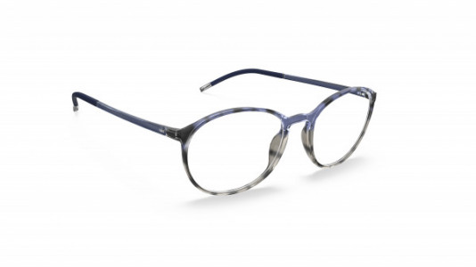 Silhouette SPX Illusion Full Rim 2940 Eyeglasses, 4610 Havanna Smoky Blue