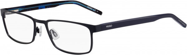 HUGO Hugo 1075 Eyeglasses, 0FLL Matte Blue